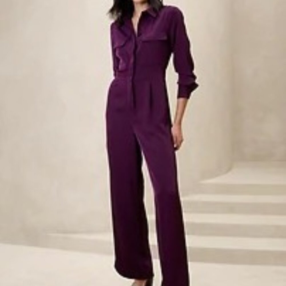 Banana Republic Wide Leg Jumpsuit